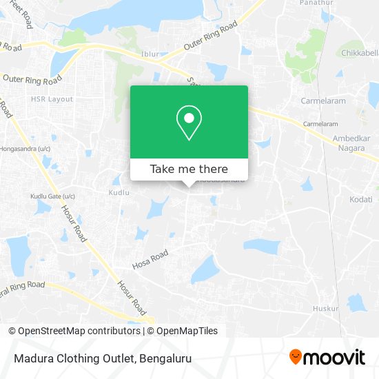 Madura Clothing Outlet map