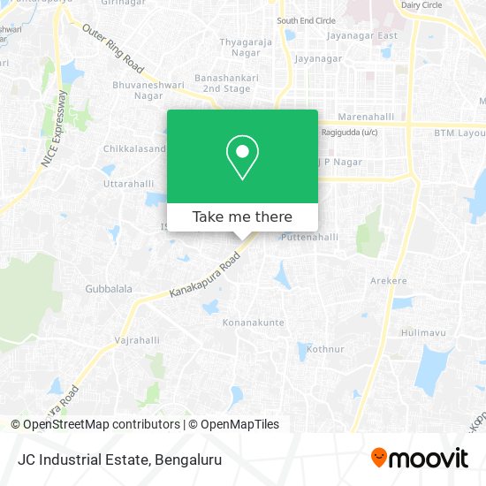 JC Industrial Estate map