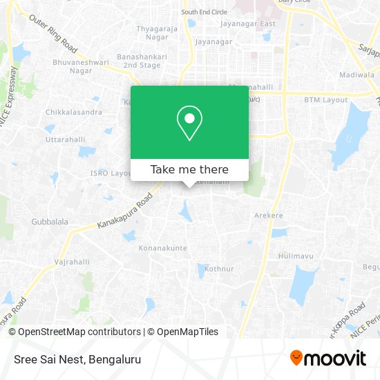 Sree Sai Nest map