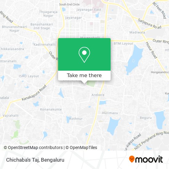 Chichaba's Taj map