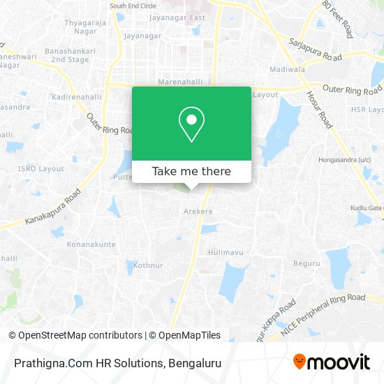 Prathigna.Com HR Solutions map