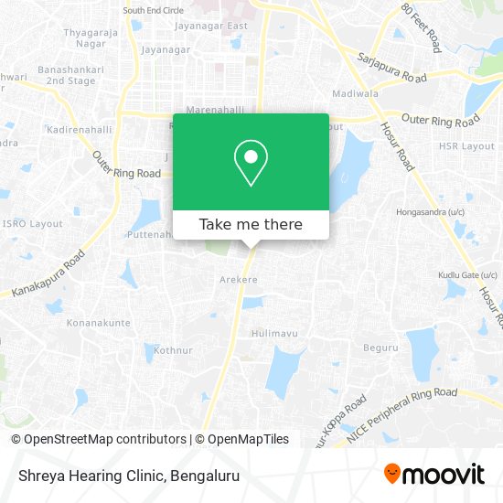 Shreya Hearing Clinic map