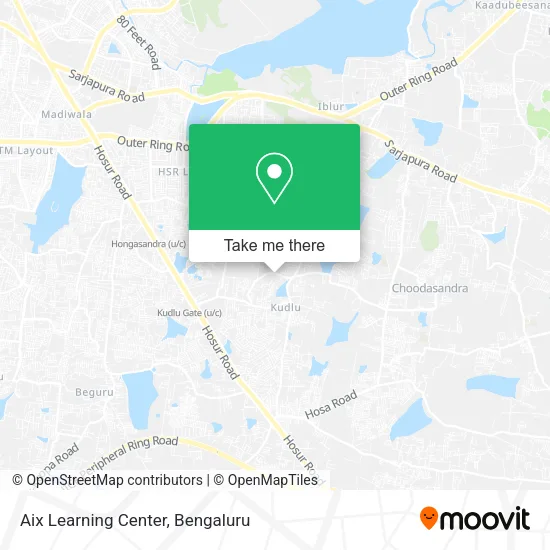 Aix Learning Center map