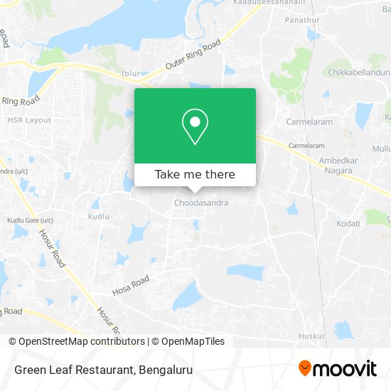 Green Leaf Restaurant map