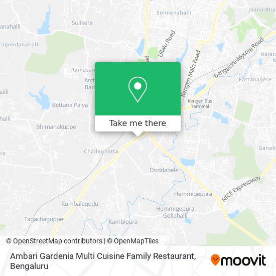 Ambari Gardenia Multi Cuisine Family Restaurant map