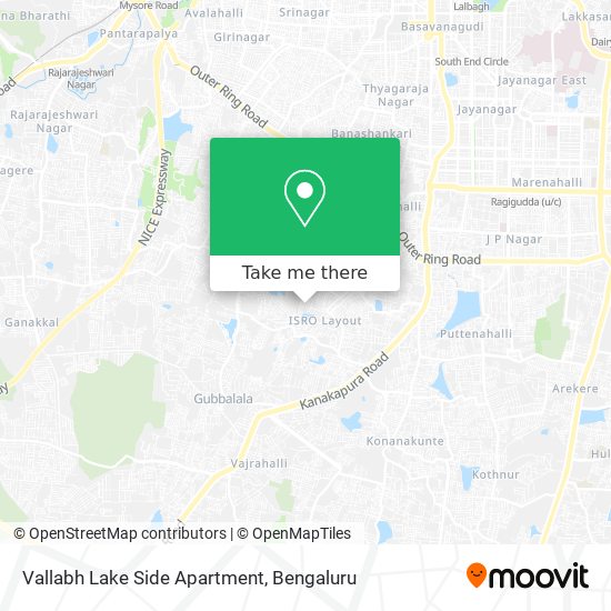 Vallabh Lake Side Apartment map