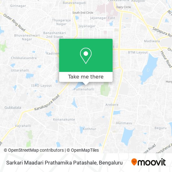 Sarkari Maadari Prathamika Patashale map