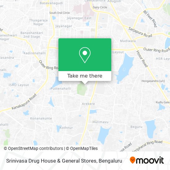 Srinivasa Drug House & General Stores map