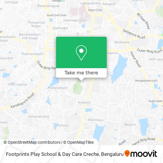 Footprints Play School & Day Care Creche map