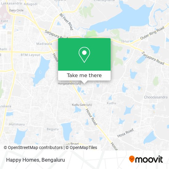 Happy Homes map