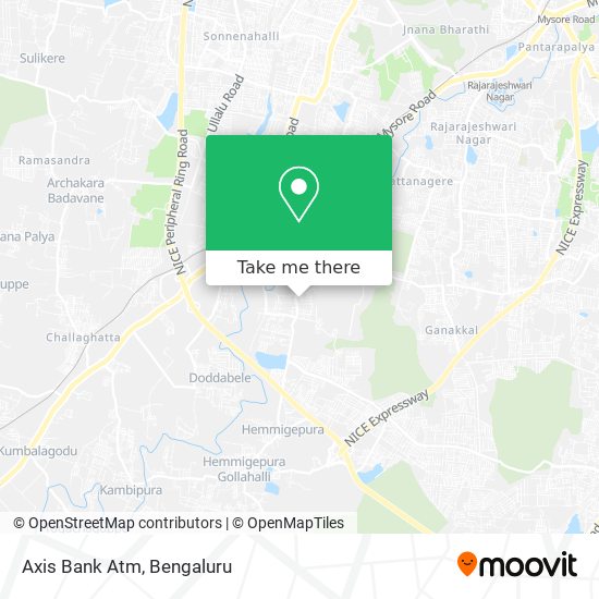 Axis Bank Atm map