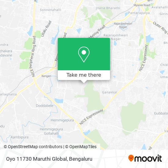 Oyo 11730 Maruthi Global map