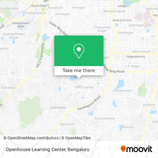 Openhouse Learning Center map