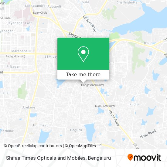 Shifaa Times Opticals and Mobiles map