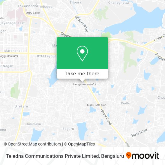 Teledna Communications Private Limited map