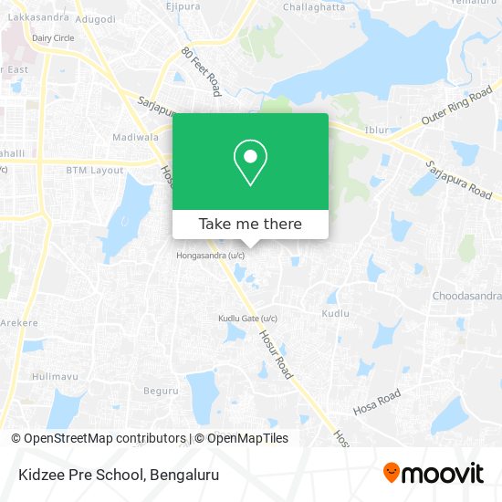 Kidzee Pre School map