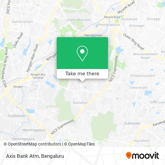 Axis Bank Atm map