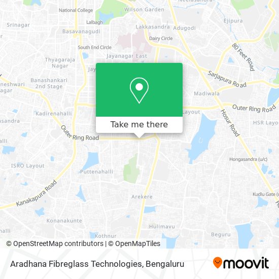 Aradhana Fibreglass Technologies map