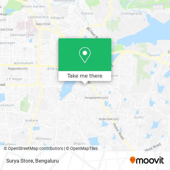 Surya Store map