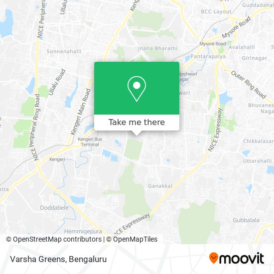 Varsha Greens map