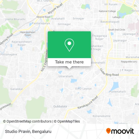 Studio Pravin map