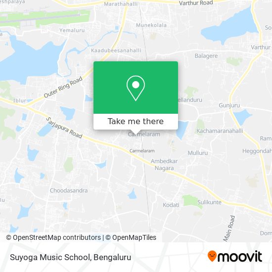 Suyoga Music School map