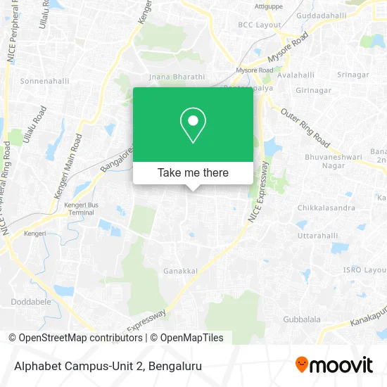 Alphabet Campus-Unit 2 map