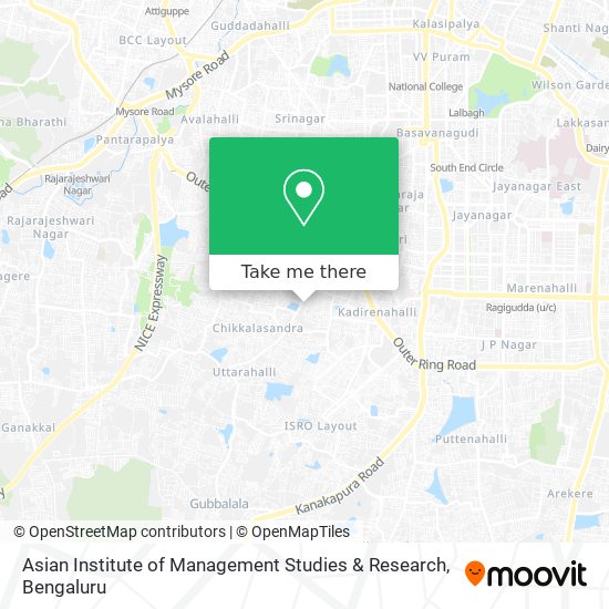 Asian Institute of Management Studies & Research map