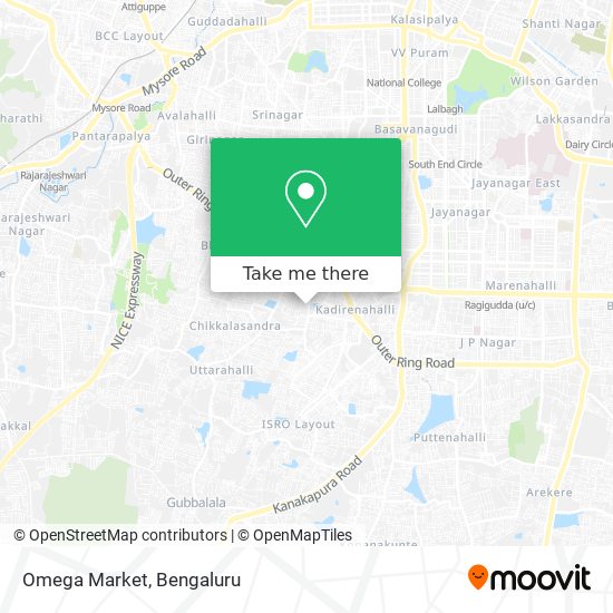 Omega Market map