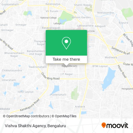 Vishva Shakthi Agency map