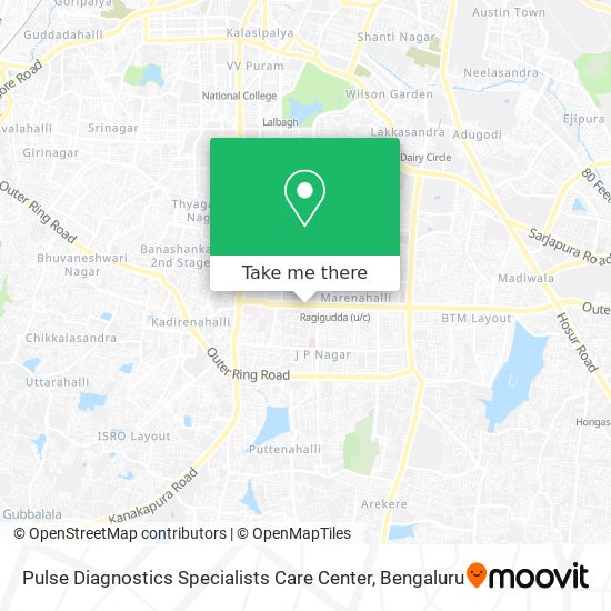 Pulse Diagnostics Specialists Care Center map