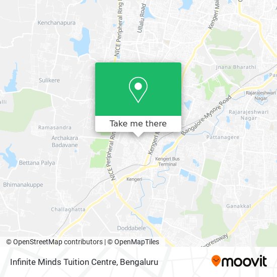 Infinite Minds Tuition Centre map