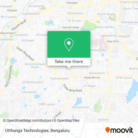 Utthunga Technologies map