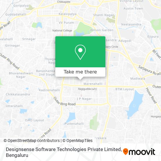 Designsense Software Technologies Private Limited map