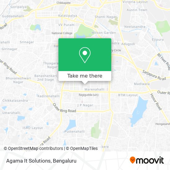 Agama It Solutions map