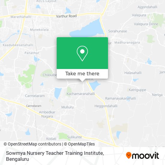 Sowmya Nursery Teacher Training Institute map