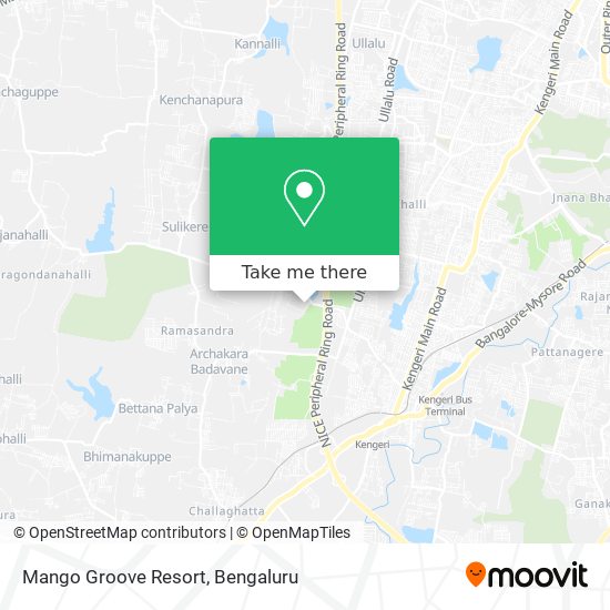 Mango Groove Resort map