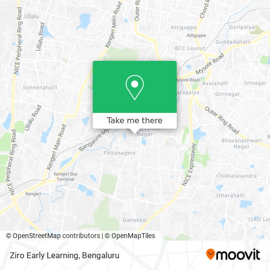 Ziro Early Learning map