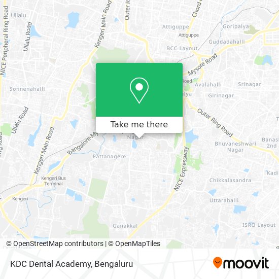 KDC Dental Academy map