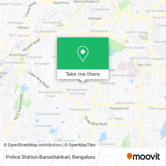 Police Station-Banashankari map