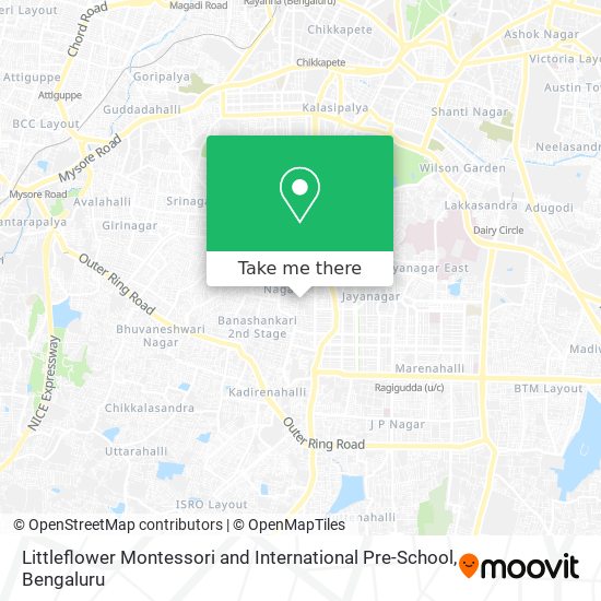 Littleflower Montessori and International Pre-School map