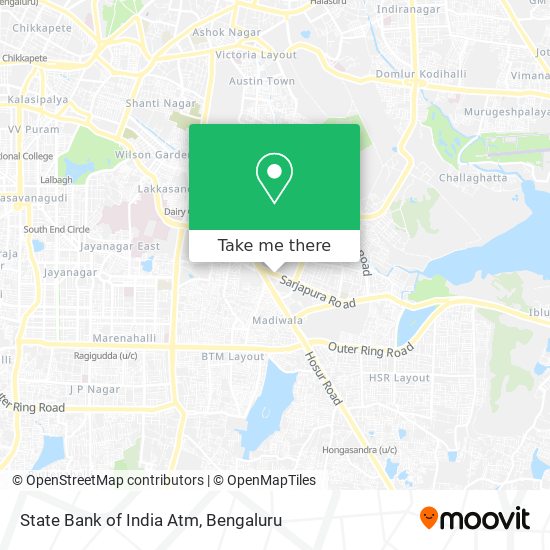 State Bank of India Atm map