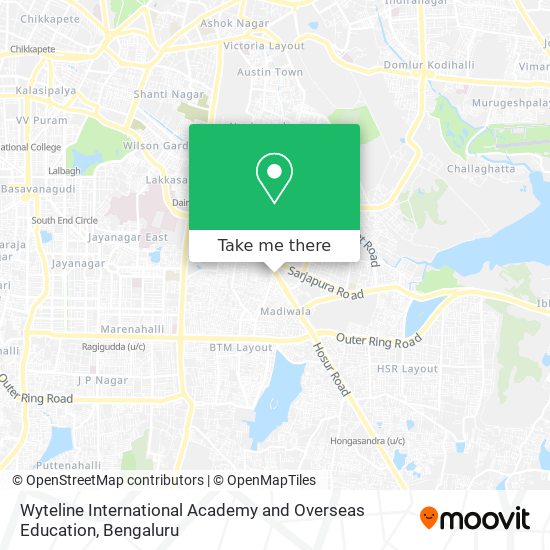 Wyteline International Academy and Overseas Education map