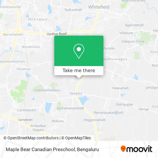 Maple Bear Canadian Preschool map