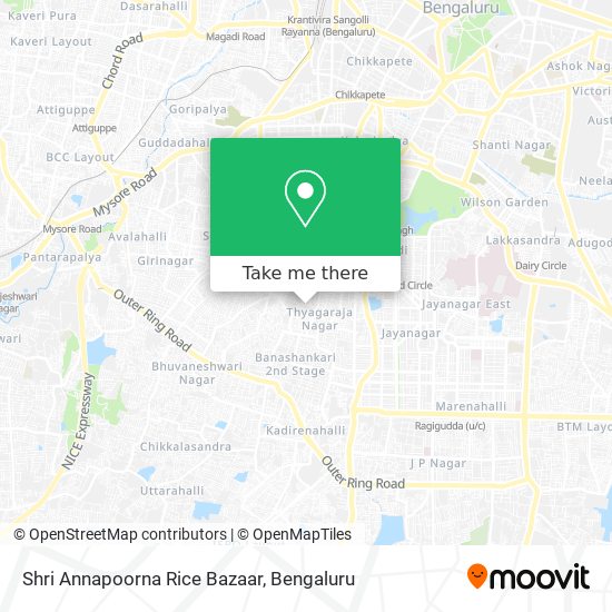 Shri Annapoorna Rice Bazaar map
