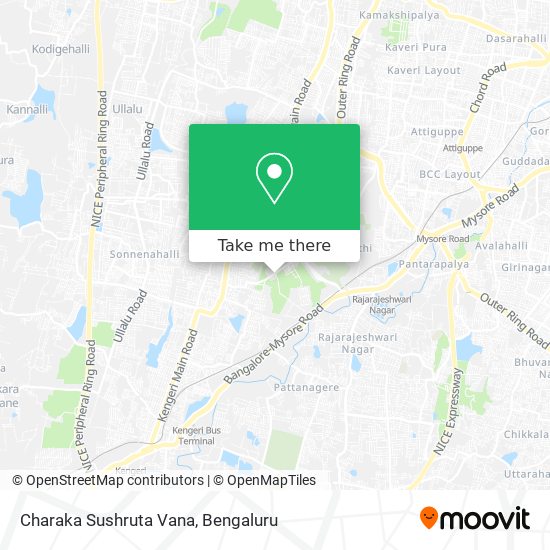 Charaka Sushruta Vana map