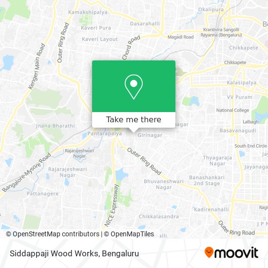 Siddappaji Wood Works map