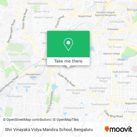 Shri Vinayaka Vidya Mandira School map