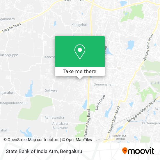 State Bank of India Atm map