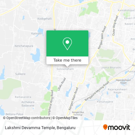 Lakshmi Devamma Temple map